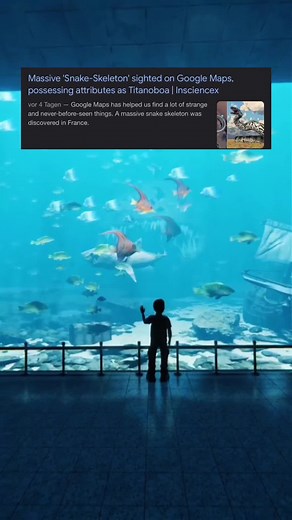 Exploring the Titanoboa Snake Skeleton on Google Earth