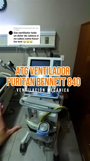 Respuesta al ventilador Puritan Bennett 840