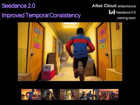 Seedance 2.0 snapshot: Improved Temporal Consistency
