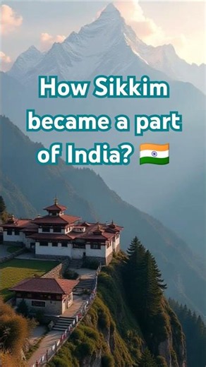 How did Sikkim became a part of India? #education #upsc #history #generalknowledge #india #hindi