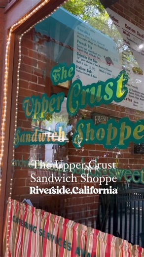 22K views · 367 reactions | Lunch at The Upper Crust Sandwich Shoppe in Riverside,California 索綾 3573 Main St, Riverside, CA 92501 Monday-Saturday: 10:00AM-5:00PM Sunday: 11:00AM-4:00PM #iloveriverside #shopriverside | City of Riverside, CA - City Government | Facebook