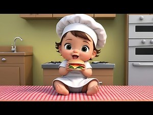 Tiny Chef Sandwich Surprise 🥪👨‍🍳 | Fun Cooking Song for Toddlers & Preschoolers