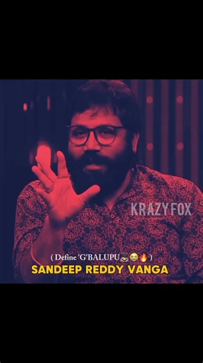 Sandeep Vanga in a show | Reality talk | #sandeepreddyvanga #telugunews #bestshortsvideo