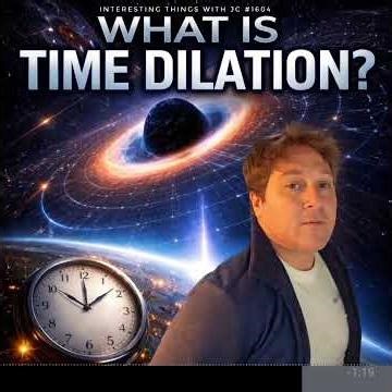 What is time dilation? #TimeDilation #Relativity #Physics #Einstein #Science #Podcast #Interesting