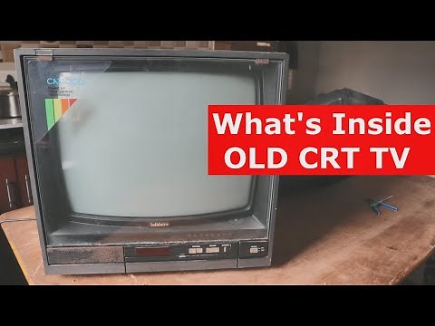 What's Inside an OLD CRT TV