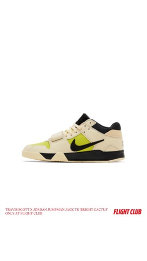 Secure your Travis Scott x Jordan Jumpman Jack TR 'Bright Cactus' now at Flight Club. | Flight Club | Facebook