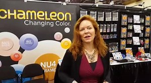 We are in Phoenix at the CHA's Creativation show! The team wanted to say hello before they got done to business today! Not only will they be showing everyone at the show the wonderful world of Chameleon, and the new products....... They will shortly be coming to you LIVE from Phoenix to give you a live rundown of the new Chameleon Products! So stay tuned! | Chameleon Art Products