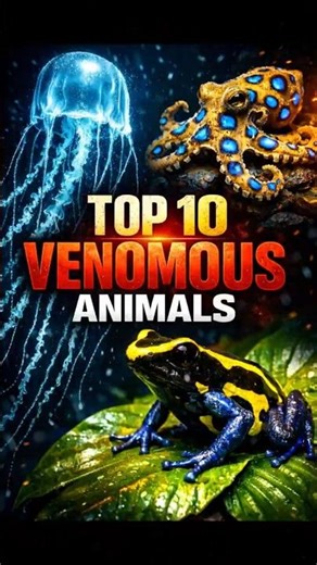 Top 10 Most Venomous Animals in the World 🐍