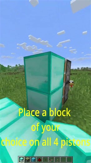 2x2 easy piston door tutorial!