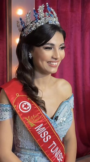 17K views · 105 reactions | Miss Tunisie 2025, sublimée par le maquillage de notre talentueuse Najla Ben Saad, portant une robe de notre marque VIOLETTE qui incarne l'élégance et la beauté tunisienne dans toute sa splendeur. | violette | Facebook