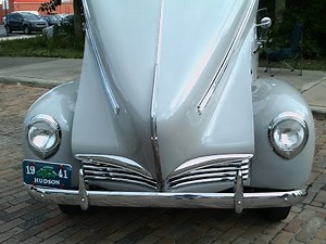 1941 Hudson Business Coupe Gray Laterengine WG092114