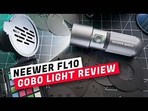 Neewer FL10 Gobo Light Review - Small Light, Big Creative Potential