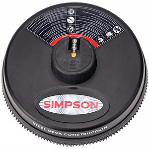 Simpson 80165 15" Pressure Washer Surface Cleaner - 2,200-3,700 PSI