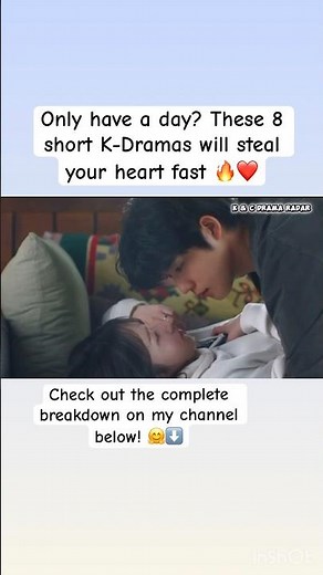 8 Short K-Drama Romances That Will Steal Your Heart 💘 #shorts