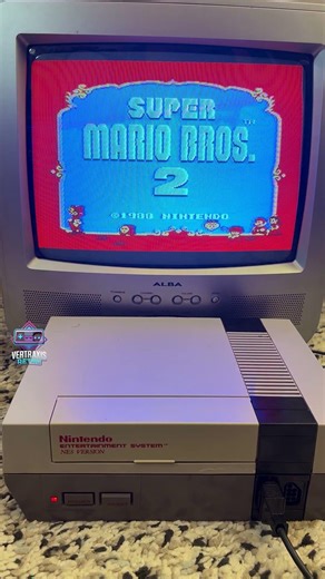 Super Mario Bros. 2 on Original NES Hardware #retrogaming #nostalgia #nes