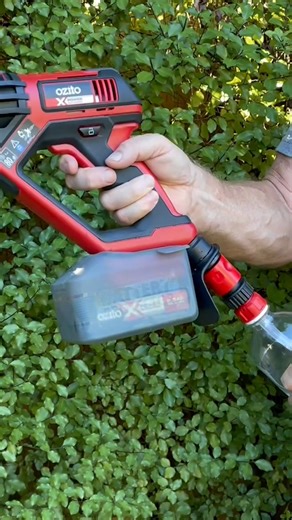 19K views · 116 reactions | Our new PXC 18V Cordless Portable Pressure Washer Kit is the ideal companion for your home, beach outings, and camping adventures. ️ Choose from a variety of spray patterns - solid cone, wide jet, rotating nozzle, and rinse setting - to tackle any cleaning task  #ozito #diy #doyouozito #pressurewashing #cleaningvideo #cleaninghack #bunnings #pxc #18v | Ozito DIY | Facebook
