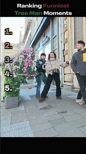 Ranking Funniest Tree Man Moments #shorts