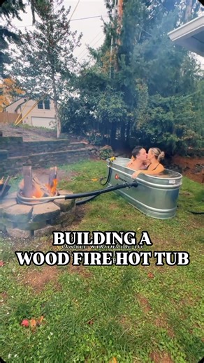 893K views · 441 comments | Building a DIY Wood Fire Hot Tub Was The Best Decision We Ever Made! Took Less Then 1 Hour To Build And 1 1/2 Hr To Heat Up  #woodfirehottub #diyhouseprojects #diyhottub #saltybarrelhottubs | LifesRad | Facebook