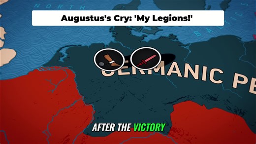 Arminius, the hero who shocked Rome! The battle that changed the map & a desperate cry: 'Give me back my legions!' #HistoryTok #AncientRome #MilitaryHistory #GermanicTribes