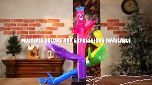 Poen Mini Wacky Waving Inflatable Tube Guy for Kids Gift with Blower Gag Inflatable Tube Man Birthday Desktop Decor Dancing Blow up Man for Office Party Decor(Laugh)