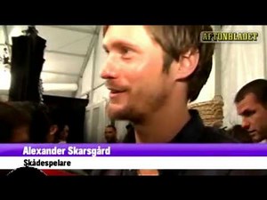Alexander Skarsgård interview at New York Fashion Week 2008 (in Swedish)