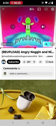 2 noggin and Nick Jr logo collections