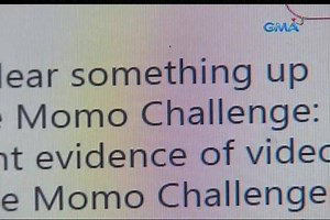 111K views · 298 reactions | Hindi raw isinasantabi ng mga awtoridad na baka nga hoax o hindi talaga totoo ang kumakalat sa internet na "Momo Challenge." Nakatutok si Cedric Castillo sa 24 Oras. Sa mga Kapuso abroad, tumutok o mag-subscribe sa GMA Pinoy TV, GMA Life TV, at GMA News TV International para sa iba pang mga balita. | GMA News | Facebook