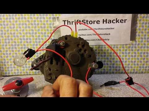 Workbench Wednesday. Delco 3 wire alternator.