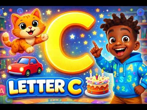 Letter C for Kids | Phonics C Sound | ABC Learning with Numbly