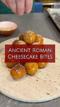 Globi - Ancient Roman Cheesecake Balls