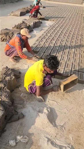 Masport show the clay mud soil #brick #claybrickfarm #slobebricks #iteam #construction #bricks