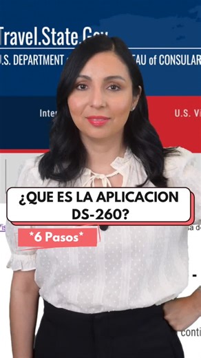 ¿Están en los 6 pasos con inmigración? aquí les dejo información sobre la aplicación DS-260 #paralegalpetramelendez #inmigracion #consejo #ds260