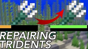 How To Repair A Trident In Minecraft