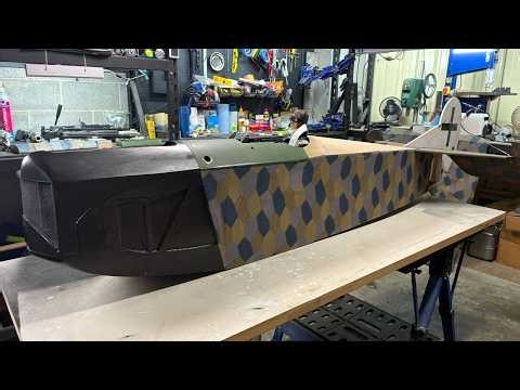 Balsa USA 1/3 Scale Fokker D.VII Fuselage Covering Pt 1
