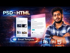 HTML Email Template Design Tutorial Bangla | HTML Email Development