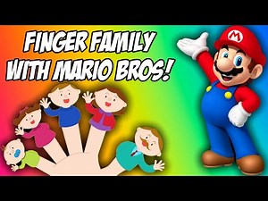 Finger Family Song | Learn English, French, Spanish | Mario and Alien Finger Family Song for Kids