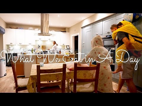 【イギリス家族6人1日の食事】朝のルーティンとダディ大学時代の思い出話し