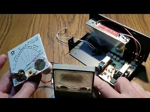 Replacing a Analog Meter Movement in a Daiwa CN-101L
