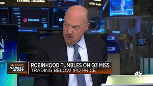 Robinhood 'revolution' has hit the pause button, Jim Cramer says