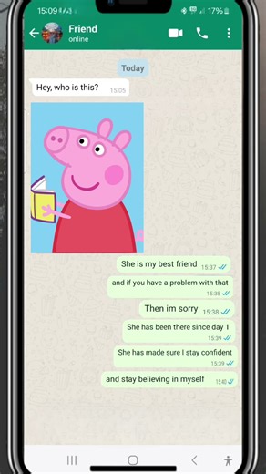 When Peppa Pig is Your Friend