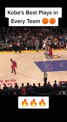 Kobe's Best Plays in Every Team 🏀🔥🔥 #basketball #highlight #NBA #nba #play #kobebryant