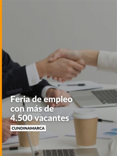 Este martes 28 de abril la Gobernación de Cundinamarca lleva a cabo una feria de empleo que tiene disponibles 4.500 vacantes para perfiles profesionales, técnicos y mano de obra no calificada en más de 50 empresas. Durante la jornada, que se extenderá hasta las 4:00 p. m., los asistentes podrán acceder a talleres de orientación laboral y capacitaciones para el diligenciamiento de hojas de vida. Le contamos los detalles. Conéctese con nuestra señal en YouTube