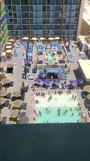 The View of the Pool at The Linq Las Vegas