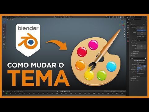 How to change the Blender 3D THEME (new versions)