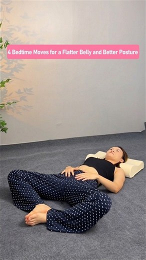 4 Bedtime Exercises to Help Activate Your Core, Mobilize Your Hips, and Relax Your Body
