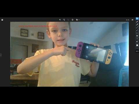 How to play Mario paint on the Nintendo switch.