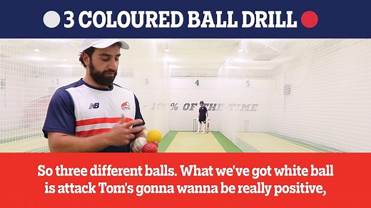 Here's a great drill to work on descision making and batting in different tempo's... | Century Cricket Coaching