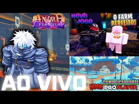 🔴 LIVE ROBLOX SIMULATOR LANÇAMENTOS ANIME CELESTIAL UPDATE ETERNAL RESENHA DICAS 📢 #roblox #ugphone