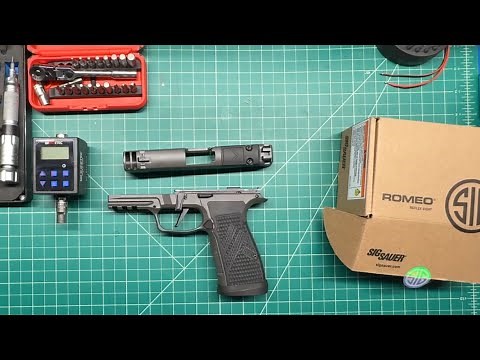 Romeo-X SIG-LOC Compact Enclosed Red Dot Install P365-AXG Legion