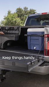 Get your Ford-backed pivot storage box at ford.com/accessories. So you can store gear for safekeeping. That’s ownership built around you. | Ford Motor Company